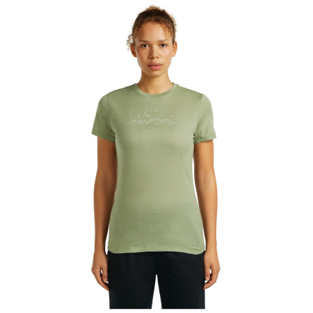 Дамска тениска Icebreaker Women Merino 150 Tech Lite SS Tee Sparkling Stars