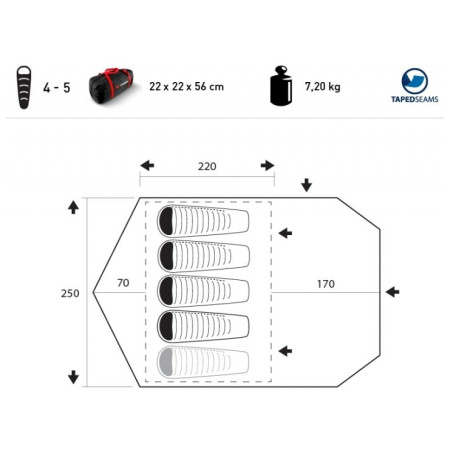 Палатка Trimm Camp II