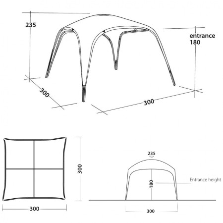 Парти палатка Outwell Event Lounge M