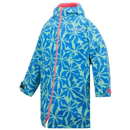 Водоустойчиво палто Regatta Junior Waterproof Changing Robe SBluFlPiLem