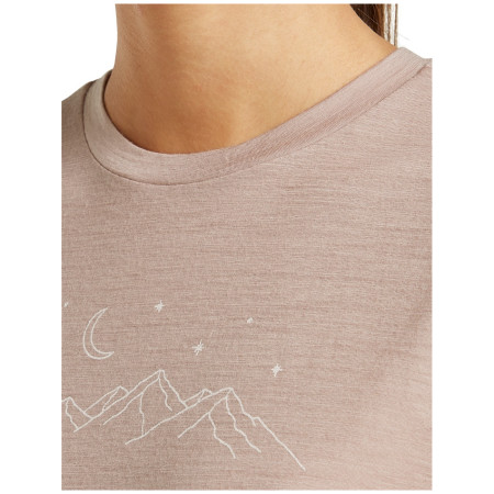 Дамска тениска Icebreaker Women Merino 150 Tech Lite SS Tee Sparkling Stars