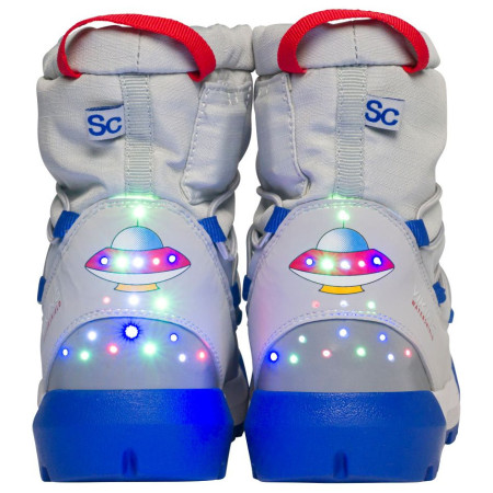 Детски апрески Viking Outdoor Footwear Spaceship Warm SC WP Light Grey/Royal Blue