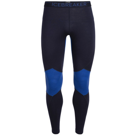 Мъжки дълги долни гаши Icebreaker Mens 260 Zone Leggings тъмно син MidnightNavy/Surf