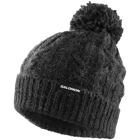 Шапка Salomon Ivy Beanie черен DEEP BLACK