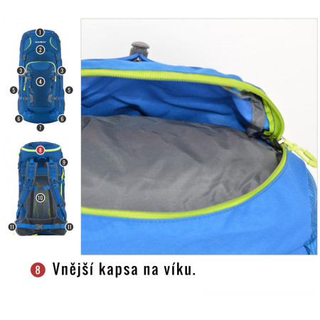 Раница Husky Sloper 45 L