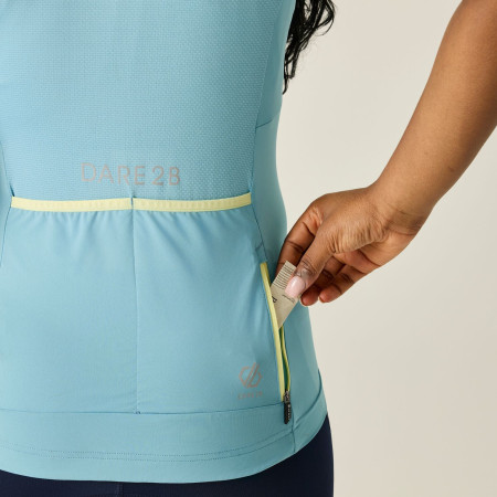 Дамска колоездачна фланелка Dare 2b Lightning Short Sleeve Jersey