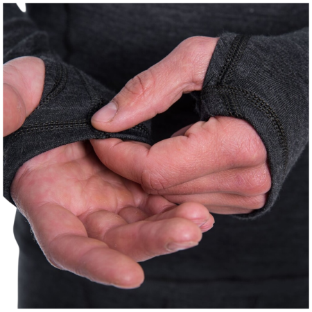 Функционална мъжка тениска Sensor Merino Bold Roll Neck с дълъг ръкав