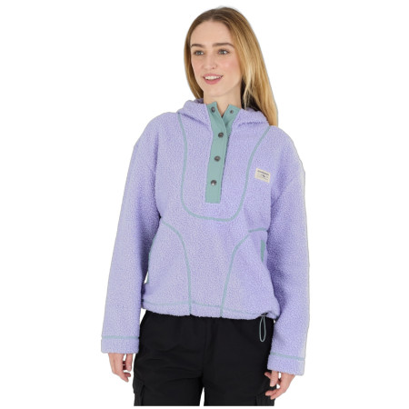 Дамски суитшърт Fundango Juniper Pile Jacket лилав soft lilac