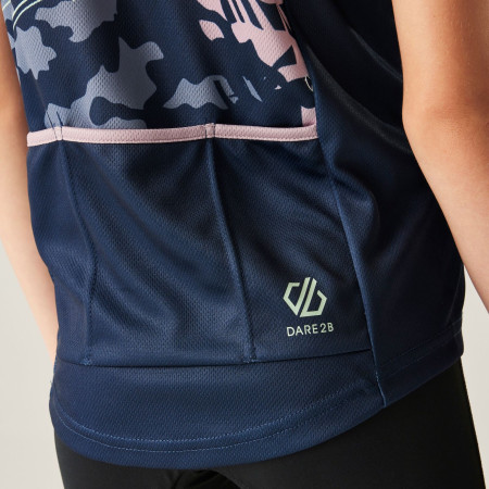 Детска колоездачна фланелка Dare 2b Dynamite Jersey Nvy Graffiti