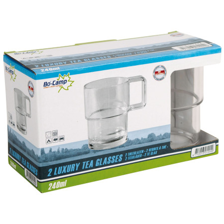 Чаени чаши Bo-Camp Tea glass polycarbonate 2 бр