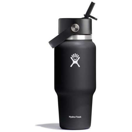 Термочаша Hydro Flask Wide Flex Straw Travel Bottle 24 Oz черен black