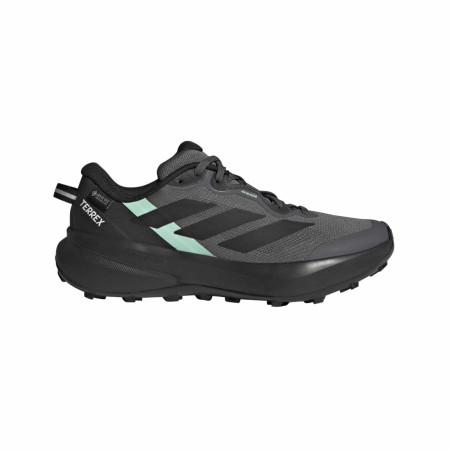Дамски обувки за бягане Adidas Terrex Tracefinder Plus Gtx сив Grefiv/Cblack/Carbon