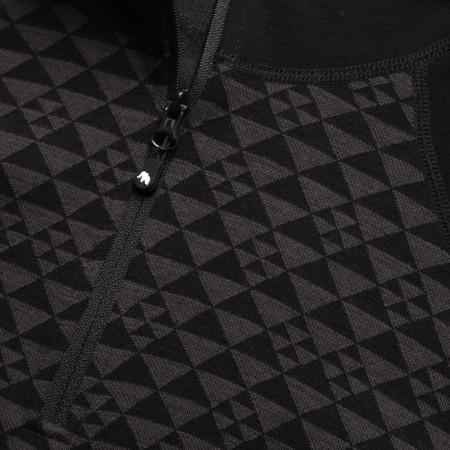 Функционална мъжка тениска Zulu Merino 240 Zip Long