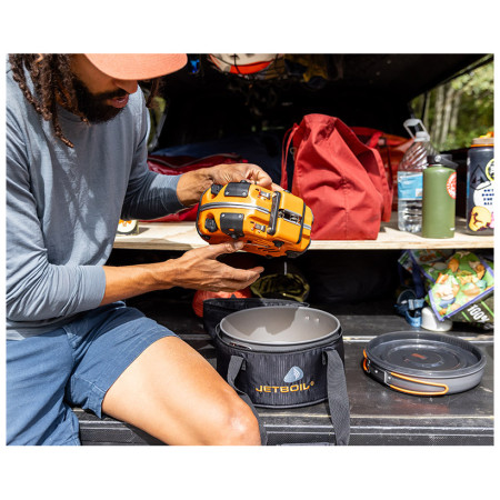 Газов котлон Jet Boil Genesis Basecamp System – Isobutane