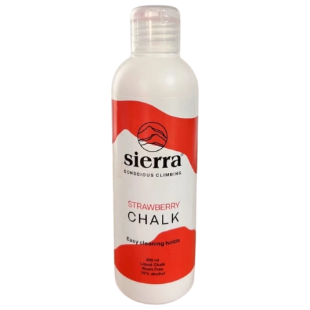 Течен магнезий SIERRA Climbing Liquid Chalk 200 ml червен strawberry