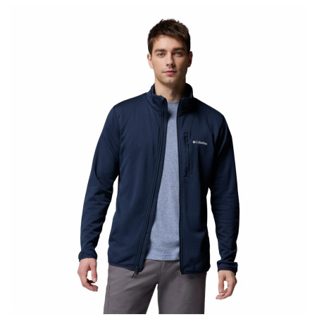 Мъжки суитшърт Columbia Essential Hike™ Grid Fleece Full Zip