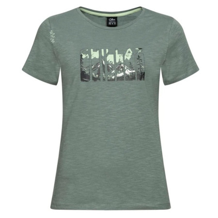 Дамска тениска Chillaz Valencia Nature Flow зелен Dark Green