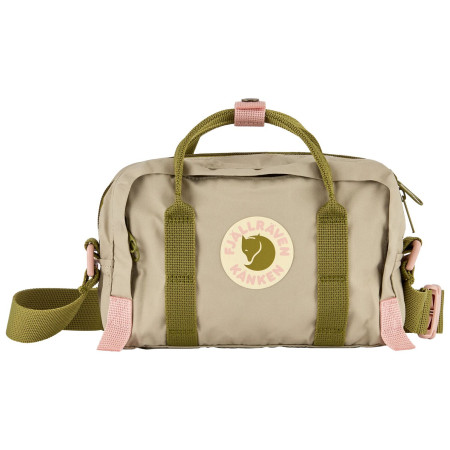 Чанта през рамо Fjällräven Kånken Koncept Crossbody бежов Fossil-Foliage Green