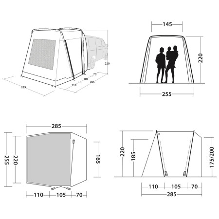 Форселт Outwell Desert Van