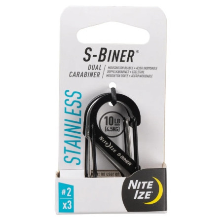 Помощен карабинер Nite Ize S-Biner Stainless Steel #3
