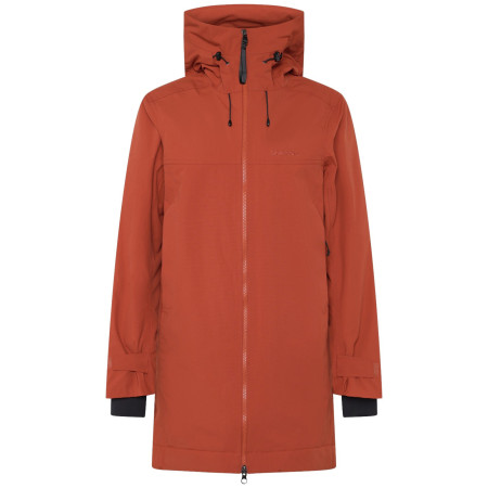 Дамско софтшел яке Didriksons Eris Wns Parka оранжев Rust