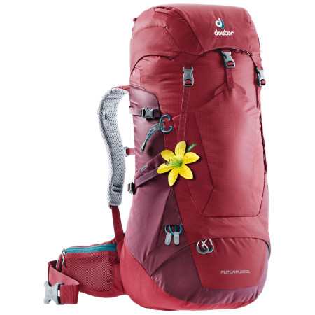 Дамска раница Deuter Futura 28 SL червен CranberryMaron