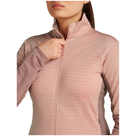 Дамски функционален суитшърт Icebreaker Women Merino Blend 300 RealFleece™ Descender LS Zip