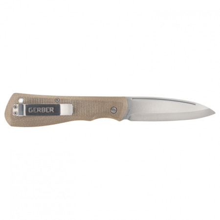 Джобно ножче Gerber Mansfield Micarta кафяв natural
