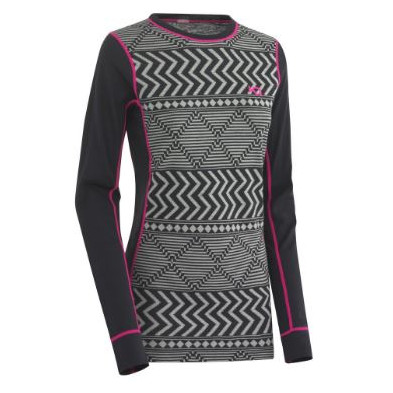 Дамска тениска Kari Traa Kryss LS сив Ebony