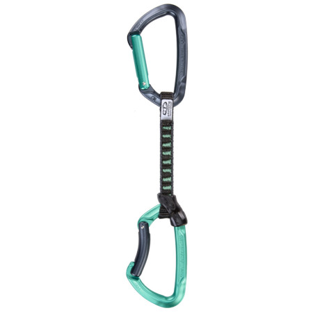 Комплект примка с карабинери Climbing Technology 6X Lime Set Dy 12Cm