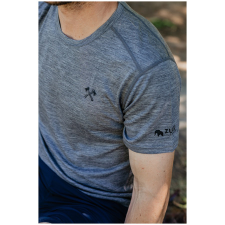Мъжка тениска Zulu Merino Timber 160 Short Comfy
