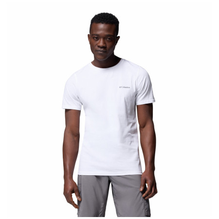 Мъжка тениска Columbia Rapid Ridge™ Back Graphic Tee II бял/лилав White, Heavenly Horizons