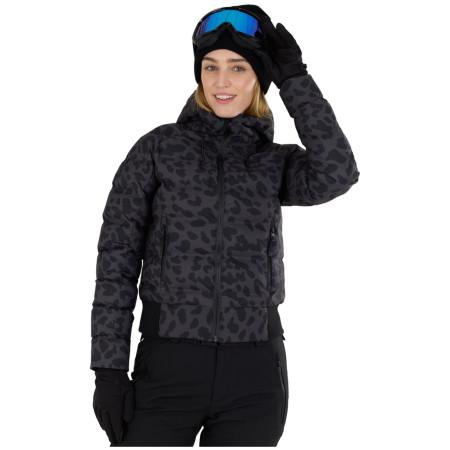 Дамско яке Fundango Zina Padded Jacket черен/сив scratch