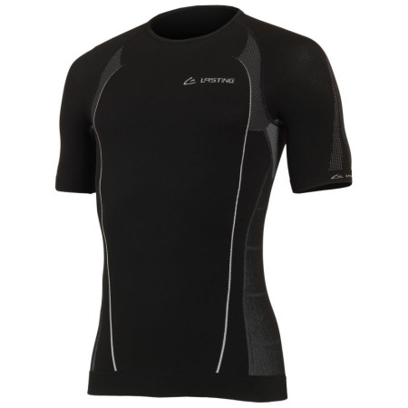 Функционална мъжка тениска Lasting S-MARS черен