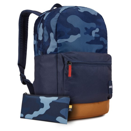 Градска раница Case Logic Commence 24L син blue camo/cumin