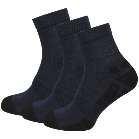 Чорапи MOOA Silver Bamboo Mid 3-pack син/черен Blue/Black