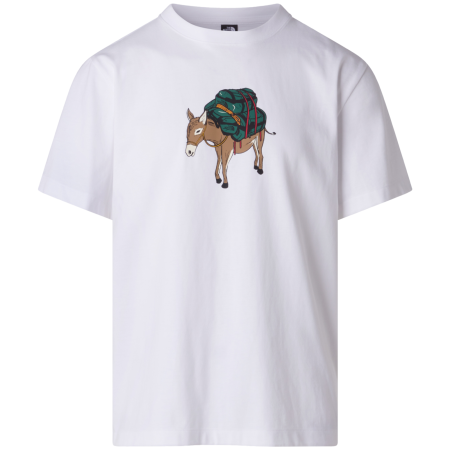 Мъжка тениска The North Face M Donkey Taxi Relaxed Short Sleeve Tee-Graphic бял TNF WHITE
