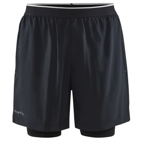 Мъжки къси панталони Craft ADV Charge 2in1 Stretch черен