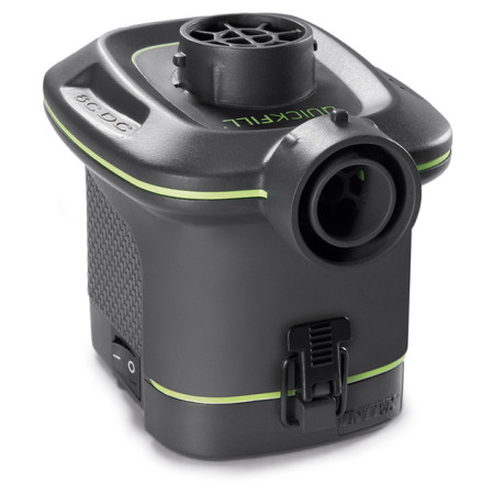 Надуваем дюшек Intex Full Dura-Beam Prestige с помпа 64778