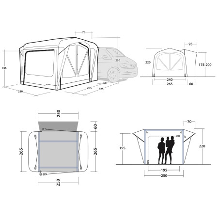 Форселт Outwell Cross PowerAir