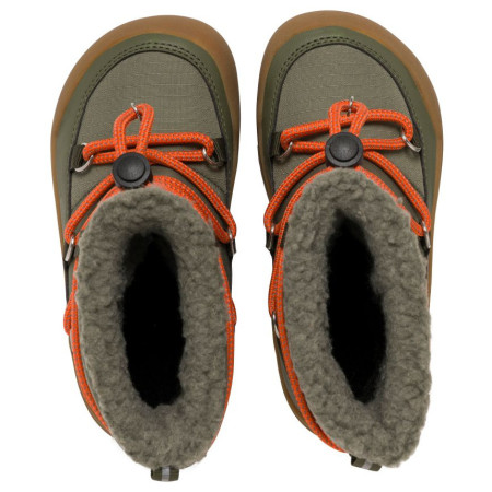 Детски зимни ботуши Viking Outdoor Footwear Birch Barefoot Warm WP Pull-on Olive