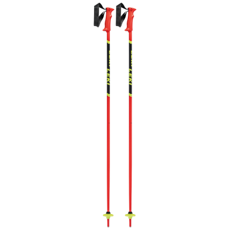 Щеки  Leki Racing Kids червен/черен fluorescent red-black-neonyellow