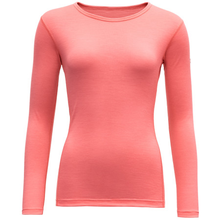 Дамска тениска Devold Breeze Woman Shirt коралов Coral