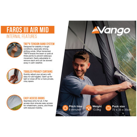 Форселт Vango Faros III Air Mid