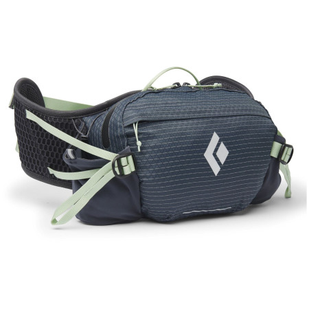 Чанта за кръста Black Diamond Pursuit 6 Waist Pack сив/зелен Carbon-Foam Green (9493)