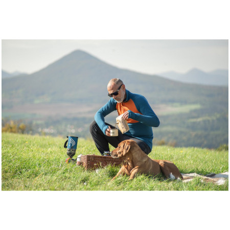 Мъжко поло Devold Expedition Man Zip Neck