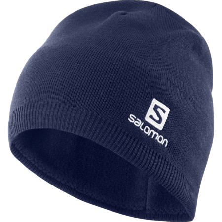Зимна шапка Salomon Beanie тъмно син Nightish