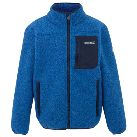 Детски суитшърт Regatta Junior Frankie Warm Fleece син Snorkel Blue