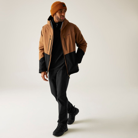 Мъжко яке Regatta Highton Stretch Padded Jacket кафяв NutBrwn/Blk