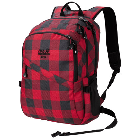 Раница Jack Wolfskin Dayton 28 червен/черен RedLumberCheck